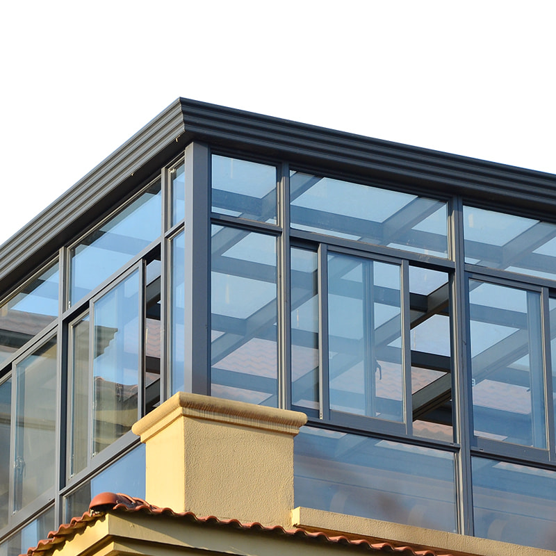 Solrom i aluminium (valgfritt system)